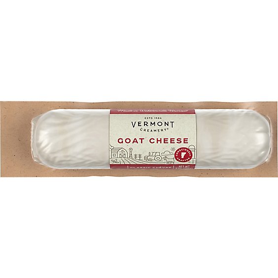 Vermont Creamery Goat Cheese Classic Chevre - 8 Oz