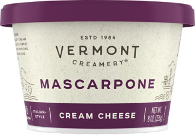 Vermont Creamery Cream Cheese Italian Style Mascarpone - 8 Oz - Image 2