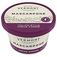 Vermont Creamery Cream Cheese Italian Style Mascarpone - 8 Oz - Image 1