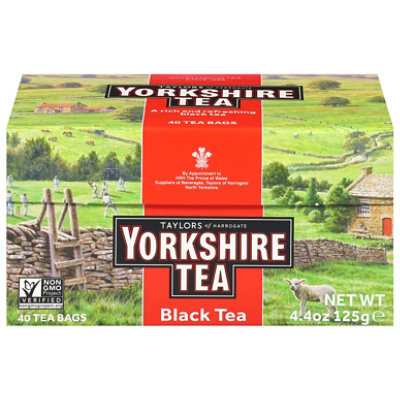 Taylors of Harrogate Tea Bags Yorkshire 40 Count - 4.41 Oz - Image 1