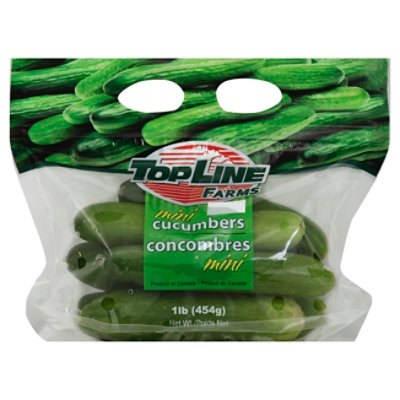 Signature Select/Farms Cucumbers Mini - 32 Oz - Vons