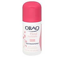 Obao Antiperspirant Floral Freshness - 2.2 Oz