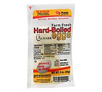 Almark Foods Peeled & Ready To Eat Hard Boiled Eggs - 2 Count