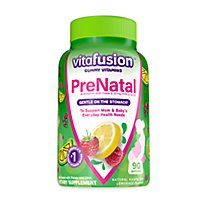VitaFusion Vitamins Gummy Prenatal - 90 Count - Image 1