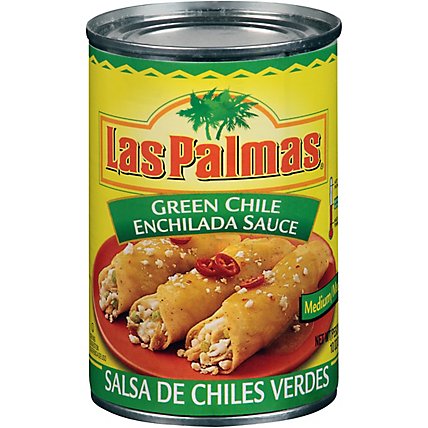 Las Palmas Sauce Enchilada Green Chile Medium Can - 10 Oz - Image 2