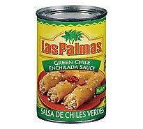 Las Palmas Sauce Enchilada Green Chile Medium Can - 10 Oz