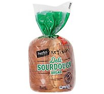 Signature SELECT Bread Square Sliced Loaf San Francisco Style Sourdough - 24 Oz