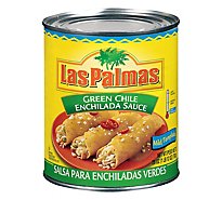 Las Palmas Sauce Enchilada Green Chile Mild Can - 28 Oz