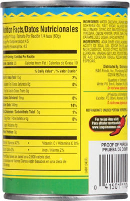 Las Palmas Sauce Enchilada Green Chile Mild Can - 10 Oz - Image 6