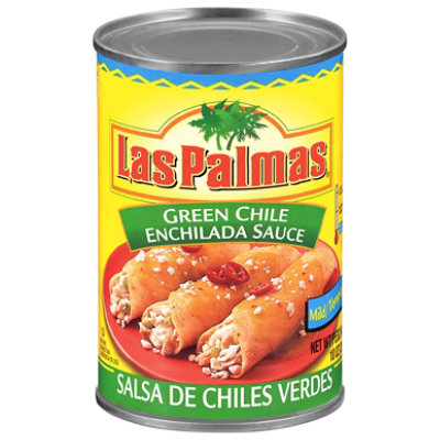 Las Palmas Sauce Enchilada Green Chile Mild Can - 10 Oz