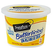 Signature SELECT Butterlicious Spread 58% Vegetable Oil - 15 Oz - Image 1