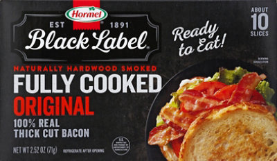 Hormel Full Cooked Bacon - 2.52 Oz. - Image 2