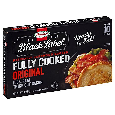 Hormel Full Cooked Bacon - 2.52 Oz.