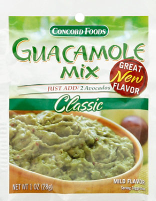 Concord Foods Guacamole Mix Classic Mild - 1 Oz - Image 2