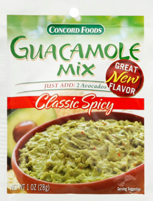 Concord Foods Guacamole Mix Classic Spicy - 1 Oz - Image 2