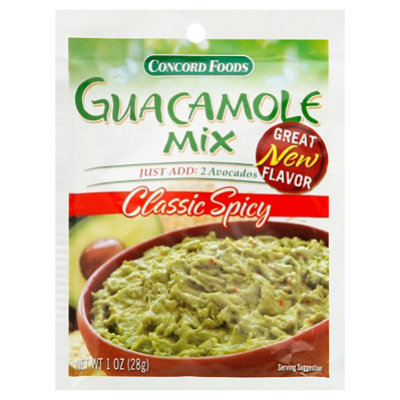 Concord Foods Guacamole Mix Classic Spicy - 1 Oz - Image 1