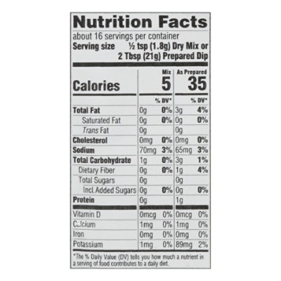 Concord Foods Guacamole Mix Classic Spicy - 1 Oz - Image 4
