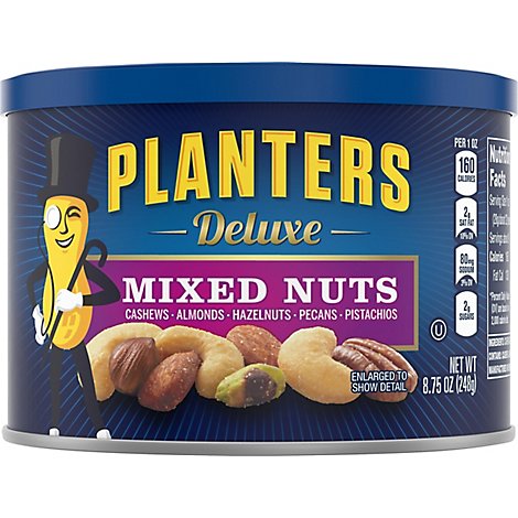 Planters Deluxe Mixed Nuts - 8.5 Oz