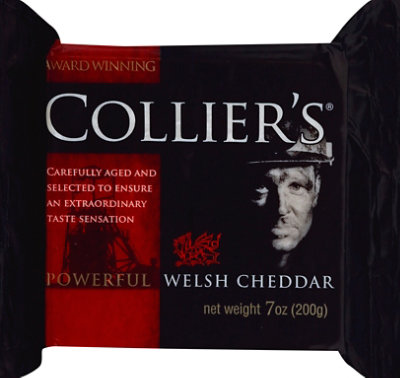 Colliers Welsh Cheese Cheddar - 7 Oz