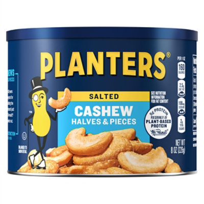 Planters Cashews Halves & Pieces - 8 Oz - Image 1