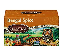 Celestial Seasonings Herbal Tea Bags Caffeine Free Bengal Spice 20 Count - 1.7 Oz