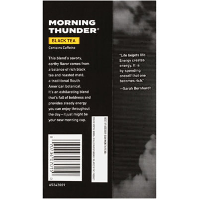 Celestial Seasonings Black Tea Morning Thunder - 20 Count - Image 4