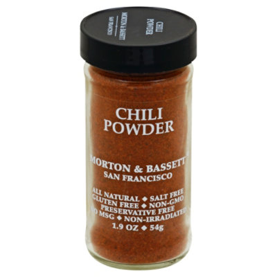 Morton & Bassett Chili Powder - 1.9 Oz