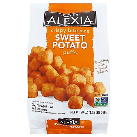 Alexia Puffs Sweet Potato Crispy Bite Size - 20 Oz