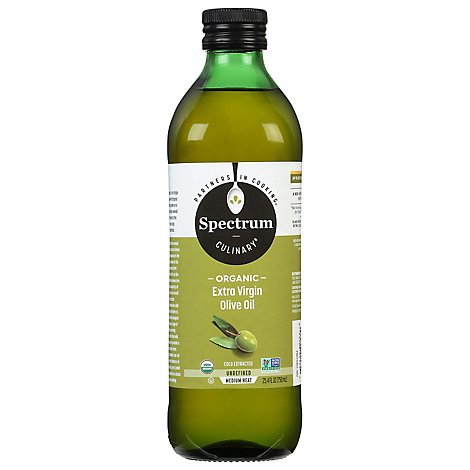 Spectrum Olive Oil Organic Extra Virgin - 25.4 Fl. Oz.