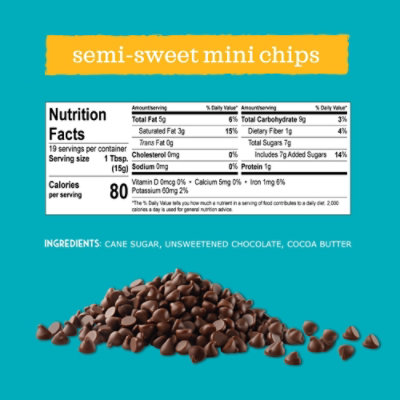Enjoy Life Baking Chocolate Semi-Sweet Mini Chocolate Chips Bag - 10 Oz - Image 3