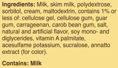 Blue Bell Ice Cream Low Fat No Sugar Added Country Vanilla .50 Gallon - Each - Image 8