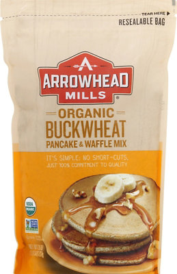 Arrowhead Mills Organic Pancake & Waffle Mix Organic Buckwheat - 26 Oz