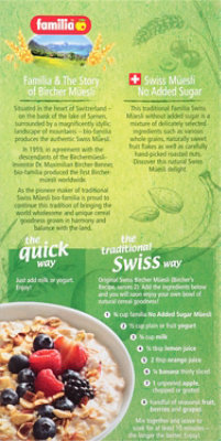 familia Muesli Swiss All Natural No Added Sugar - 12 Oz - Image 6