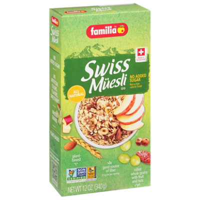 familia Muesli Swiss All Natural No Added Sugar - 12 Oz