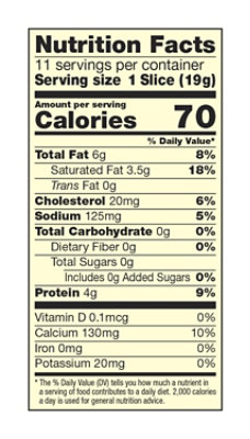 Sargento Sliced Colby-Pepper Jack Natural Cheese 11 Count - 7.5 Oz - Image 3