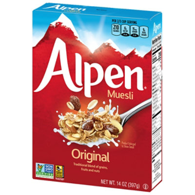 Alpen Original Swiss Style Muesli Whole Grain Vegan Non GMO Cereal - 14 Oz - Image 5