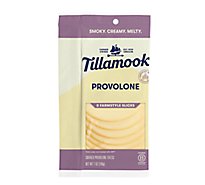 Tillamook Farmstyle Thick Cut Smoked Provolone Cheese Slices 7 Count - 7 Oz