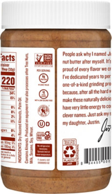 Justins Almond Butter Classic - 16 Oz - Image 6