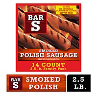 Bar-S Sausage Smoked Polish Skinless - 40 Oz - Image 2