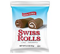 Little Debbie Swiss Rolls - 3.4 Oz