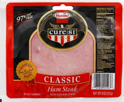 Hormel Ham Cure 81 Ham Steak - 8 Oz - Image 2