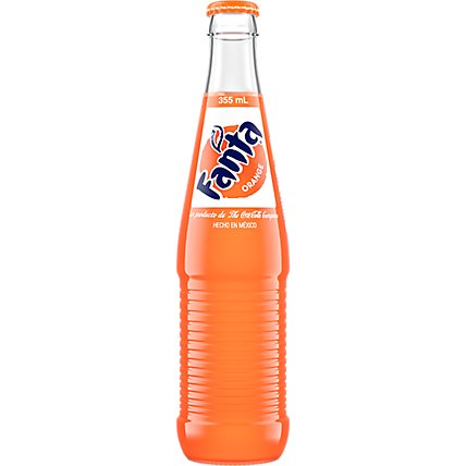 Fanta Soda Pop Mexico Orange Fruit Flavored - 355 Ml - Image 4
