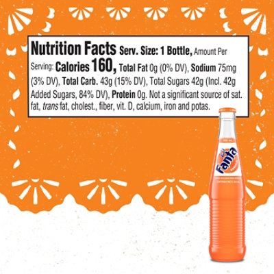 Fanta Soda Pop Mexico Orange Fruit Flavored - 355 Ml - Image 2