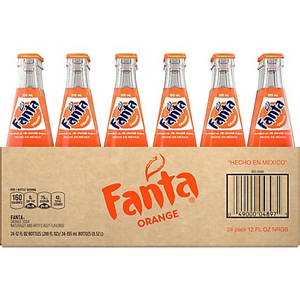 Fanta Soda Pop Mexico Orange Fruit Flavored 24 Count - 355 Ml - Image 3