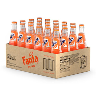 Fanta Soda Pop Mexico Orange Fruit Flavored 24 Count - 355 Ml - Image 3