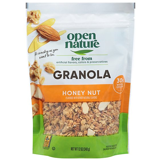 Open Nature Granola Nut Honey - 12 Oz