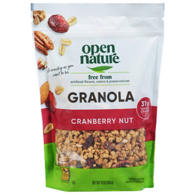 Open Nature Granola Cranberry Nut - 12 Oz - Image 3