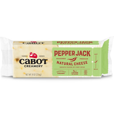 Cabot Creamery Cheese Pepper Jack - 8 Oz