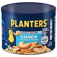 Planters Cashews Halves & Pieces Lightly Salted - 8 Oz - Image 1