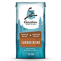 Caribou Coffee Caribou Blend Medium Roast Whole Bean Coffee Bag - 12 Oz - Image 1